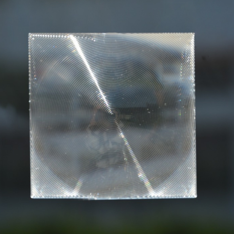 China Diameter 400*400mm Linear Fresnel Lens Square Effective for Solar ...