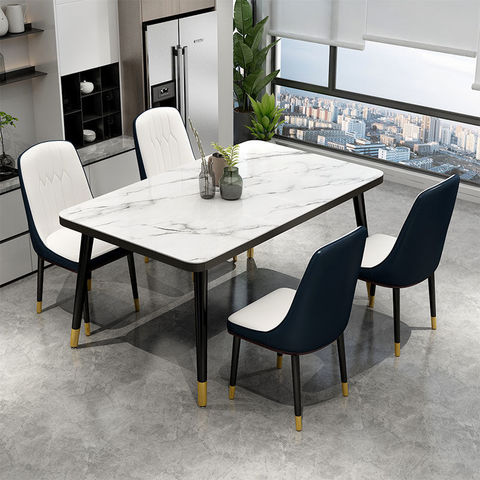 Dining Table Set Modern Minimalist, Minimal Dining Table And Chairs