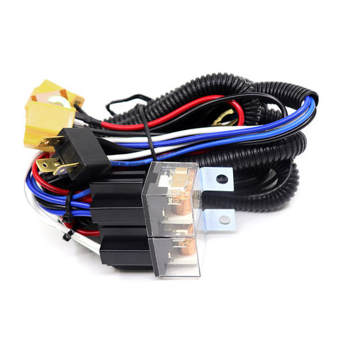 Buy Wholesale China High Quality Headlight Wiring Harness Relay Kits ...