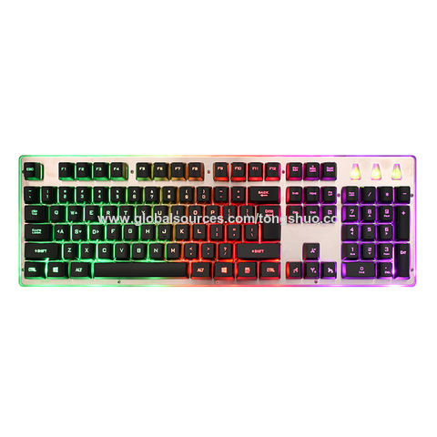 Buy Wholesale China Rgb Led Display Game Keyboard For Computer & Best at USD Global Sources