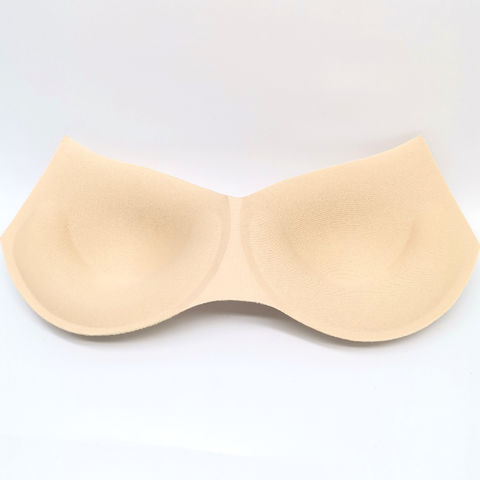 Buy China Wholesale Bra Cups Pads,top Custom Support One-piece Mould Cup  Mesh Bra Strapless Fitness Sport Breathable & Bra Cups Pad $0.63