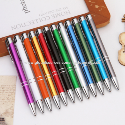 Wholesale DIY Sublimation Blank Ballpoint Pens heat transfer ball point pen