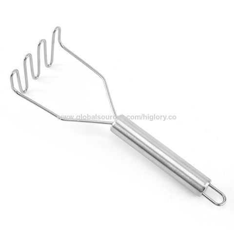 Potato Masher Mashed Potatoes Fruit And Vegetable Smasher Stainless Steel  Tool 