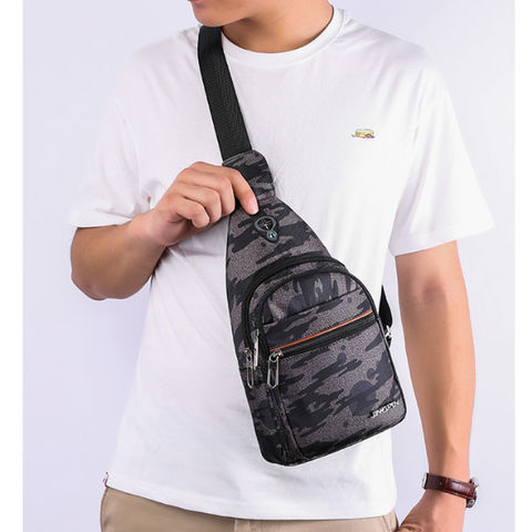 Buy Wholesale China Fashionable Men's Messenger Bag Camo Shoulder