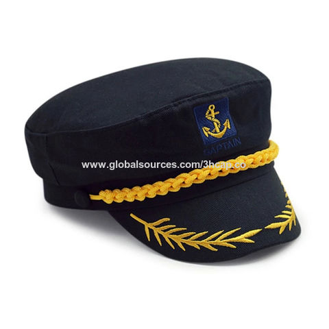 blank captain hat