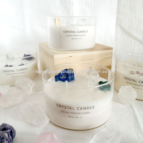 Buy Wholesale China Crystal Candles Luxury Scented Candle Soy Wax