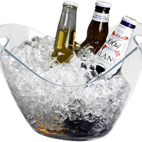 China Ice Bucket Clear Plastic 3.5 Liter - Storage Tub - Perfect for ...