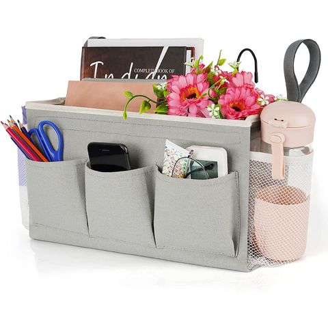 Bedside storage bag caddy hanging online organizer