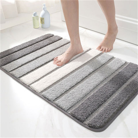 Alfombra de entrada antideslizante, impermeable y absorbente de gran venta, tapete de baño, tapete de piso, tapete de puerta
