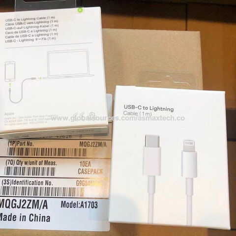 Apple Lightning vers USB-C Câble 1 mètre
