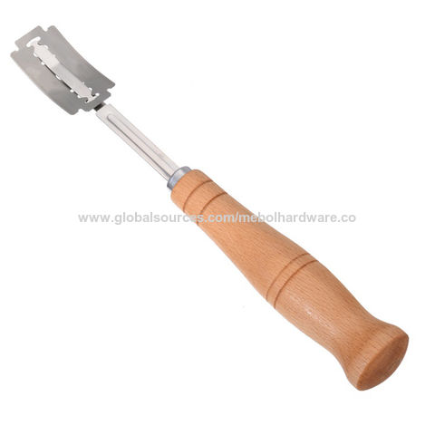High Quality Stainless Steel Bread Lame With Wooden Handle, Arc