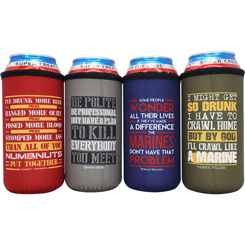 COLDEST Tall Boy Can Cooler - 16oz Beer, Soda, Energy Drink, Vacuum  Insulated Stainless Steel Drink Sleeve Holder for 16 oz Cans 