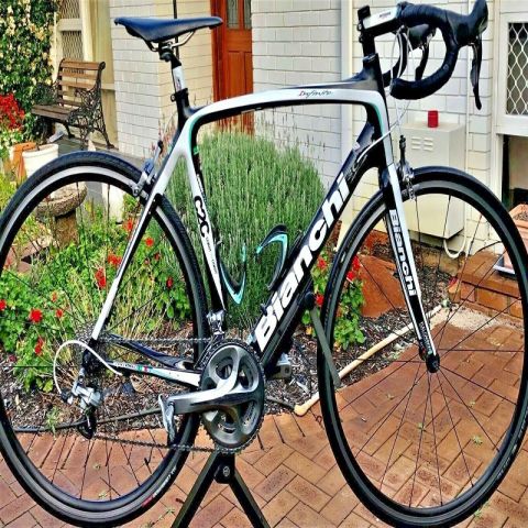 Bianchi carbon fiber online road bike