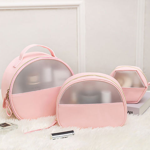 high quality travel clear pvc makeup bag factories AURUZA Bag,Portable Toiletry Bags with Zipper, TSA Approved Clear Organizer Bags, Cosmetic Pouch for Airport Airline Compliant : Beauty & Personal Care Travel Custom Waterproof Clear Pvc