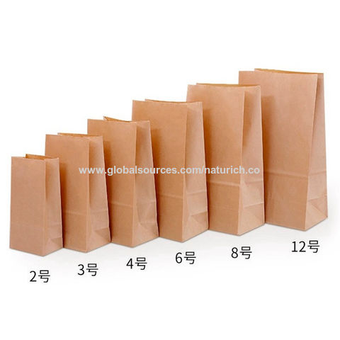 4 Size Kraft Paper Take Out Boxes Food Containers Wholesale Store