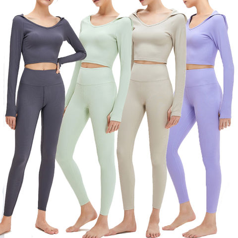 Wholesale New Design Yoga Clothing Set Sports Suit Women Sportswear Street  Outfit Fitness Ropa De Mujer, Athletic Wear Gym Seamless Workout Clothes  for Women - China Track Suits for Women and Active