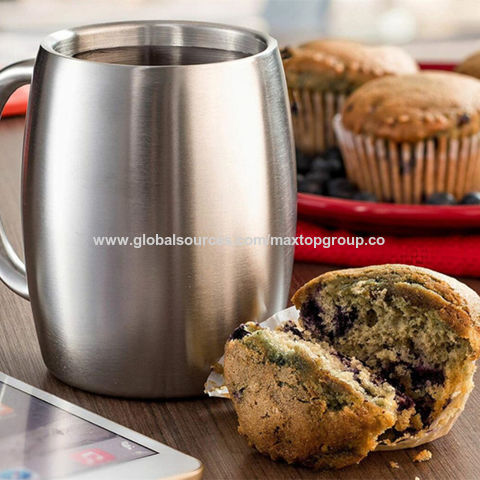 Travel Mug, Stainless Steel Thermal Coffee Mug With Lid, Portable