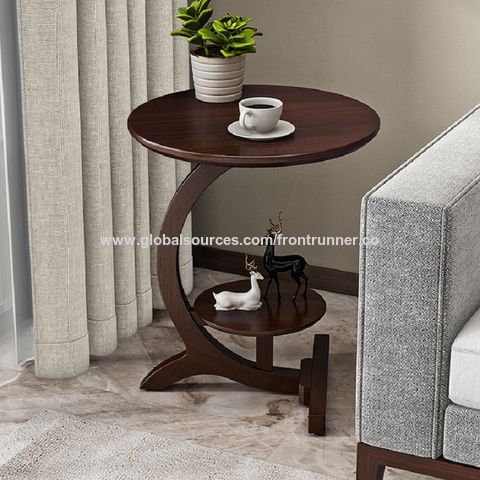 coffee table small unique side table Small grey wooden table with 4 coasters table and coaster set