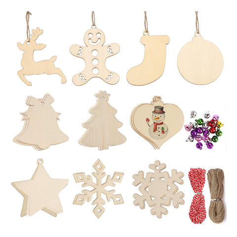 Wooden Ornaments Kit