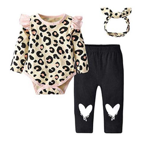 leopard newborn outfit