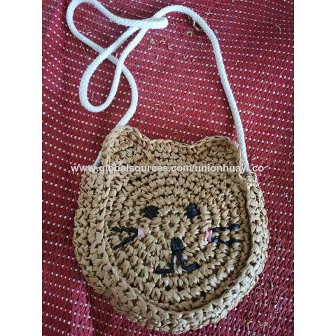 crochet kids purse