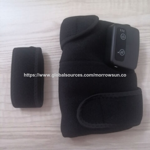 Nouvelles Genouillères de Sport Électriques Chauffantes Vibrantes en Jade sans Fil, Support Articulaire, Masseur de Genou W