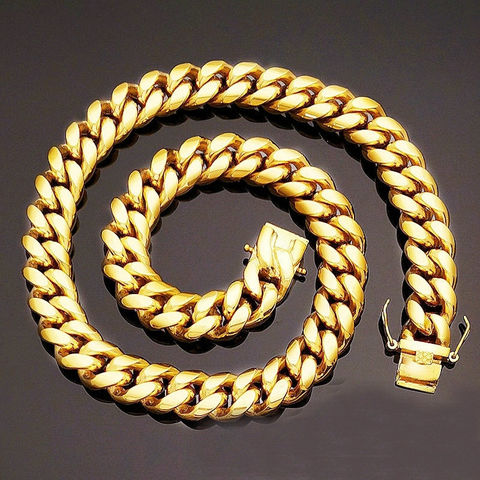 Buy China Wholesale Real Gold Chains Real Gold Chains For Men 24k