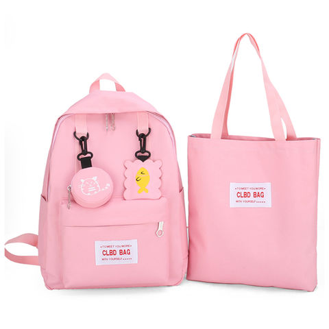 girls Korean version backpack fashion students waterproof school bag SHB612  pink price in UAE | Amazon UAE | kanbkam