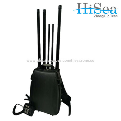 Buy Wholesale China Portable Backpack Drone Jammer, Built-in Battery ...