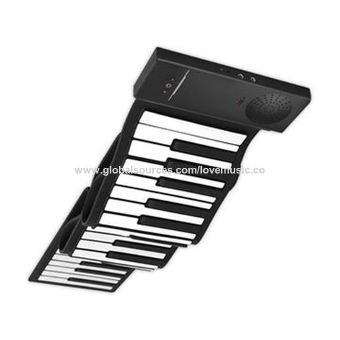 Clavier en silicone piano enroulable avec 88 touches + haut
