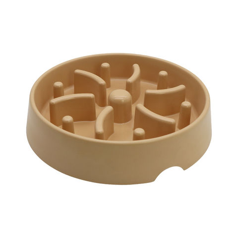 Buy Wholesale China Slow Feeder Dog Bowl Eco-friendly Bamboo Fiber ...