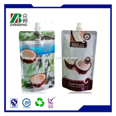 Beverage Mix Packaging Pouches