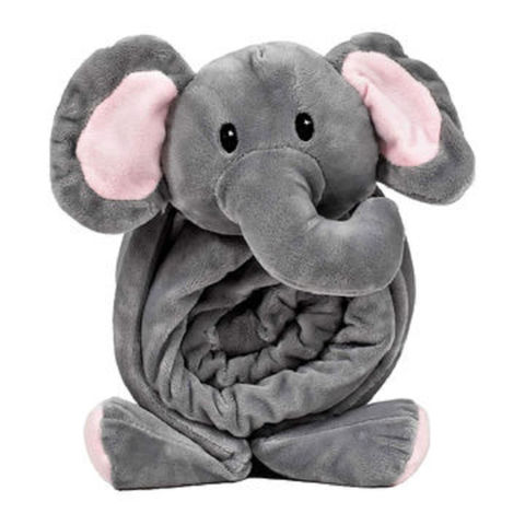 Soft elephant baby online blanket