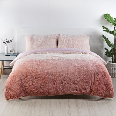 4PCS Plush Sheet Sets with Polar Fleece Comforter Set Wholesale