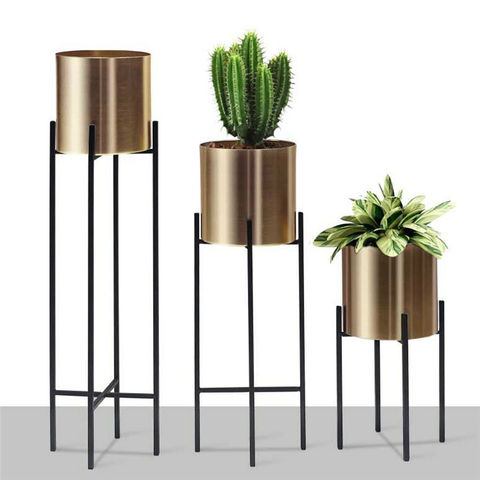 Buy Wholesale China Nordic Metal Flower Pot Simple Creative Decorative ...