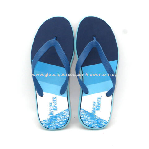 Rubber Slippers Beach Walk Slipper Wholesale Trend Item Eva Insole