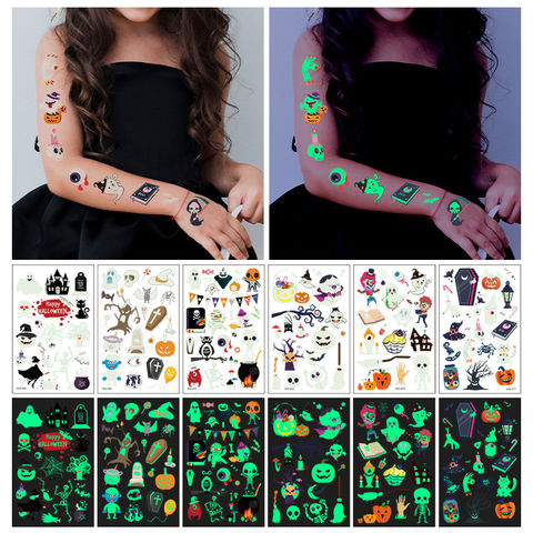 Luminous Tattoo Sticker Zodiac Constellation Aries Leo Virgo Waterproof  Temporary The Body Art Party Tattoo Stickers From Soapsane, $8.13 |  DHgate.Com