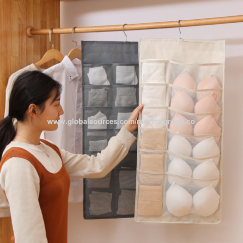 Buy Wholesale China Double-sided Oxford Cloth Underwear Storage Hanging  Wardrobe Clothes Socks Underwear Storage Bag & Clothes Socks Underwear  Storage Bag at USD 1.4