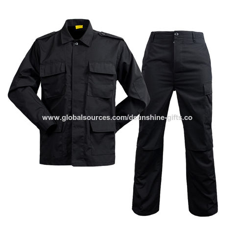 Camisa y pantalones Airsoft para hombre, uniforme militar, con cremallera  de 1/4, manga larga, táctico, multicam, BDU, conjunto de pantalones de caza