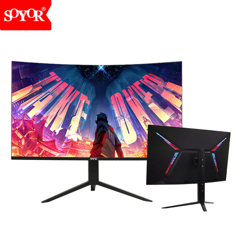 New Design 32 Inch Curved Computer Monitor 4K LED OEM ODM Flat Curved  Screen Optional Monitor Gaming - China Gaming Monitor and Monitors price