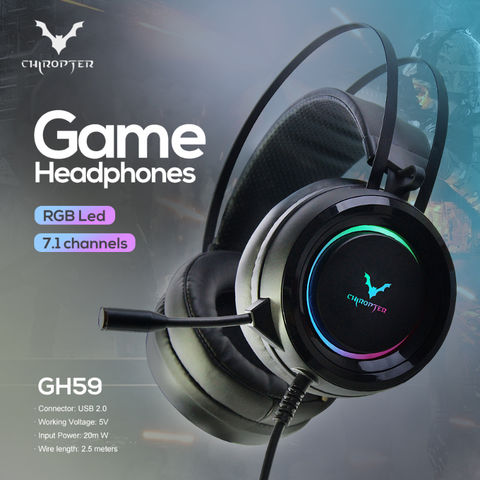 Buy Wholesale China 7.1 Surround Sound Gaming Headphones Gaming