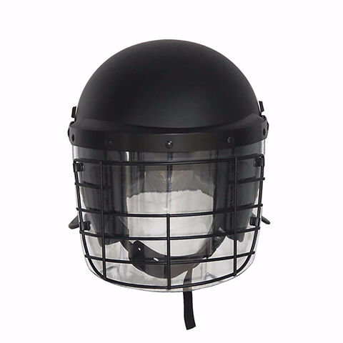 Special Forces Black Protective Full Face Mask Hockey Airsoft Plastic ABS  Shield