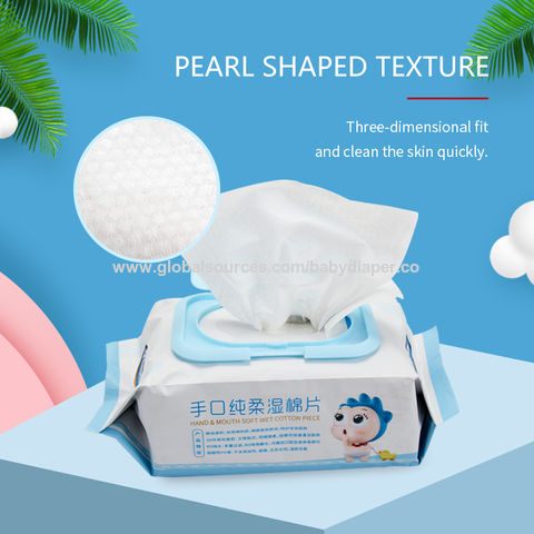 Buy Wholesale China Pacifier Wet Wipes Food Grade Materials Wet Tissue Mild  Formula Wipes Oem Servcie Free Samples & Wipes at USD 0.5