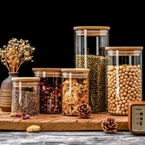 Buy Wholesale China High Quality Glass Food Storage Jars