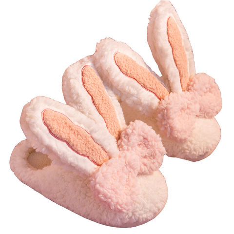 Buy Wholesale China Custom Indoor Home Plush Fluffy Bunny Shoes Winter  Cotton Warm Stuffed Animal Slippers & Stuffed Animal Slipper Winter Shoe at  USD  | Global Sources