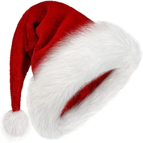 Christmas hat party decoration adult children holiday gifts wholesale santa hat 