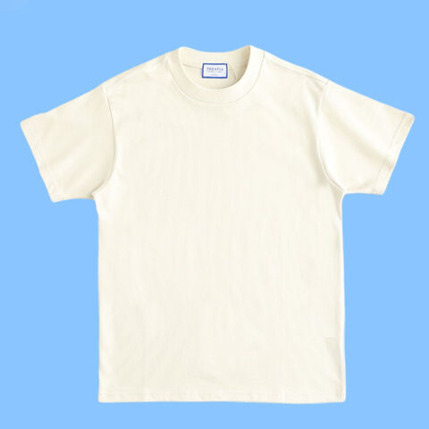 Compre Camiseta De Peso Pesado 400 G/m² Algodón De Alta Calidad