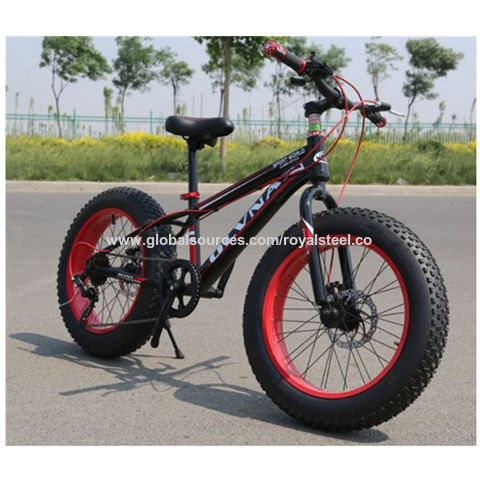 China Full suspension Fat tire mountain bicycle 24 inch snow 