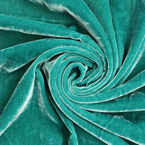 Customized colors plain Velvet fabric