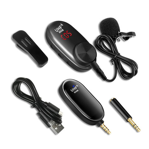 Wireless Microphone Recording Lavalier 